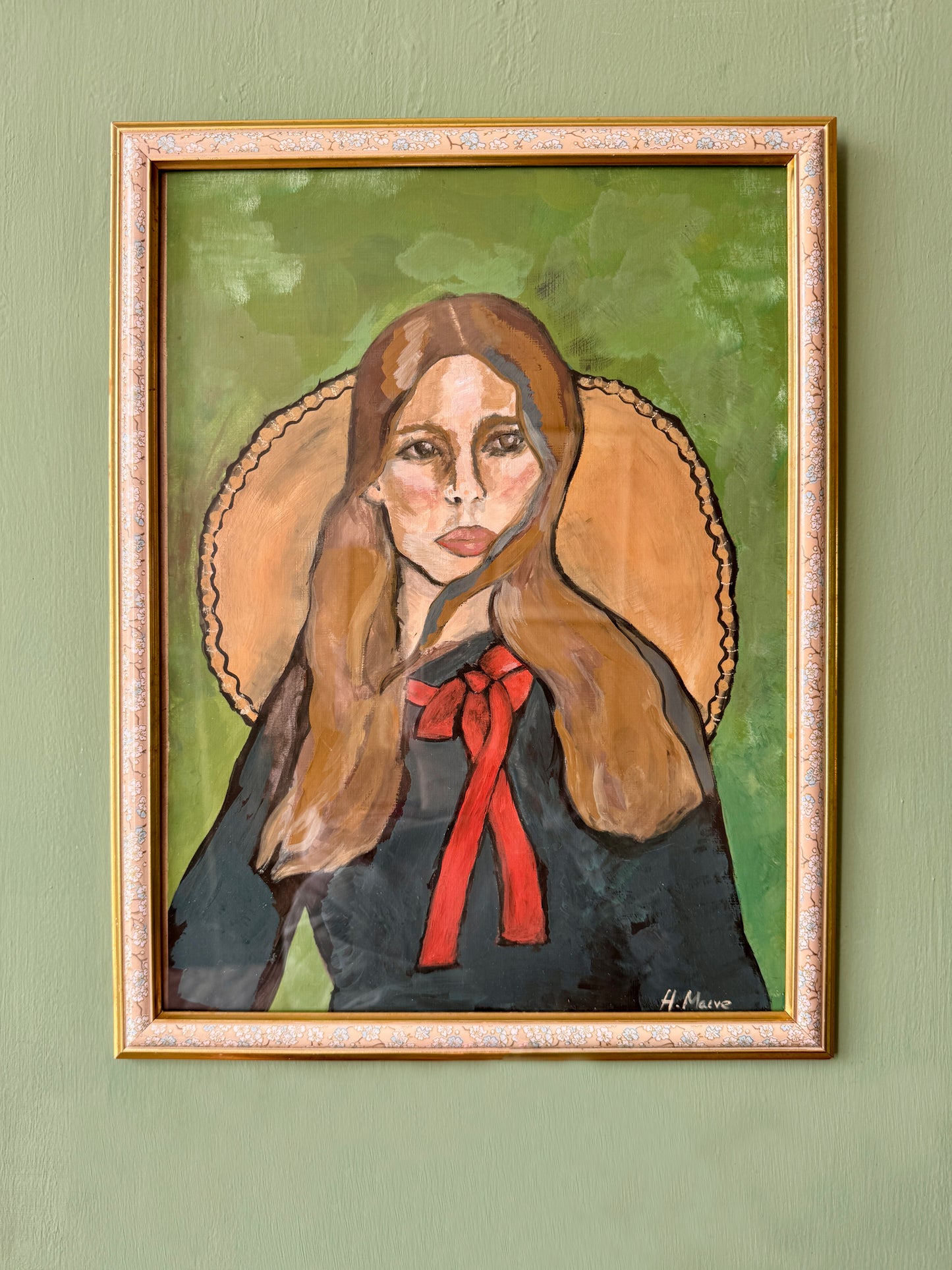 original A3 painting - Signed and painted by Holly Macve