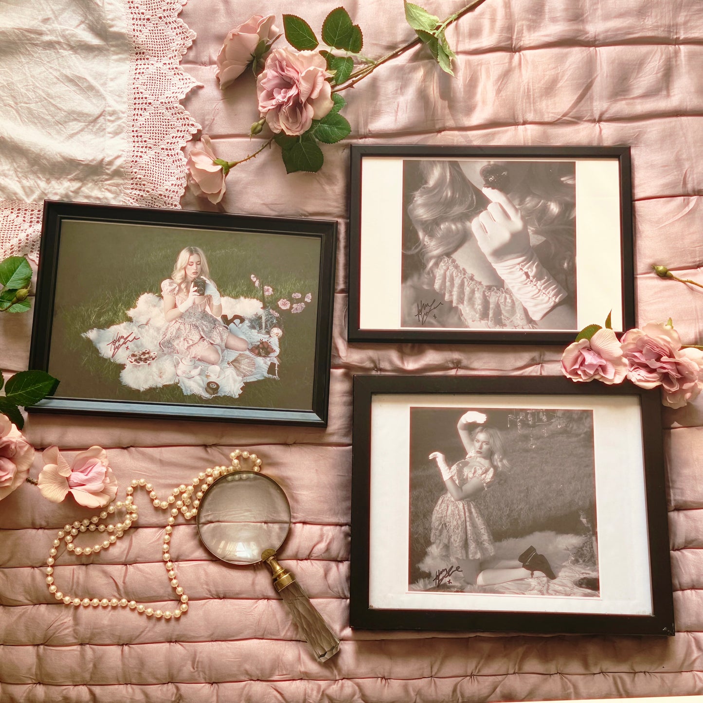 4 X LIMITED EDITION SIGNED WONDERLAND PRINTS