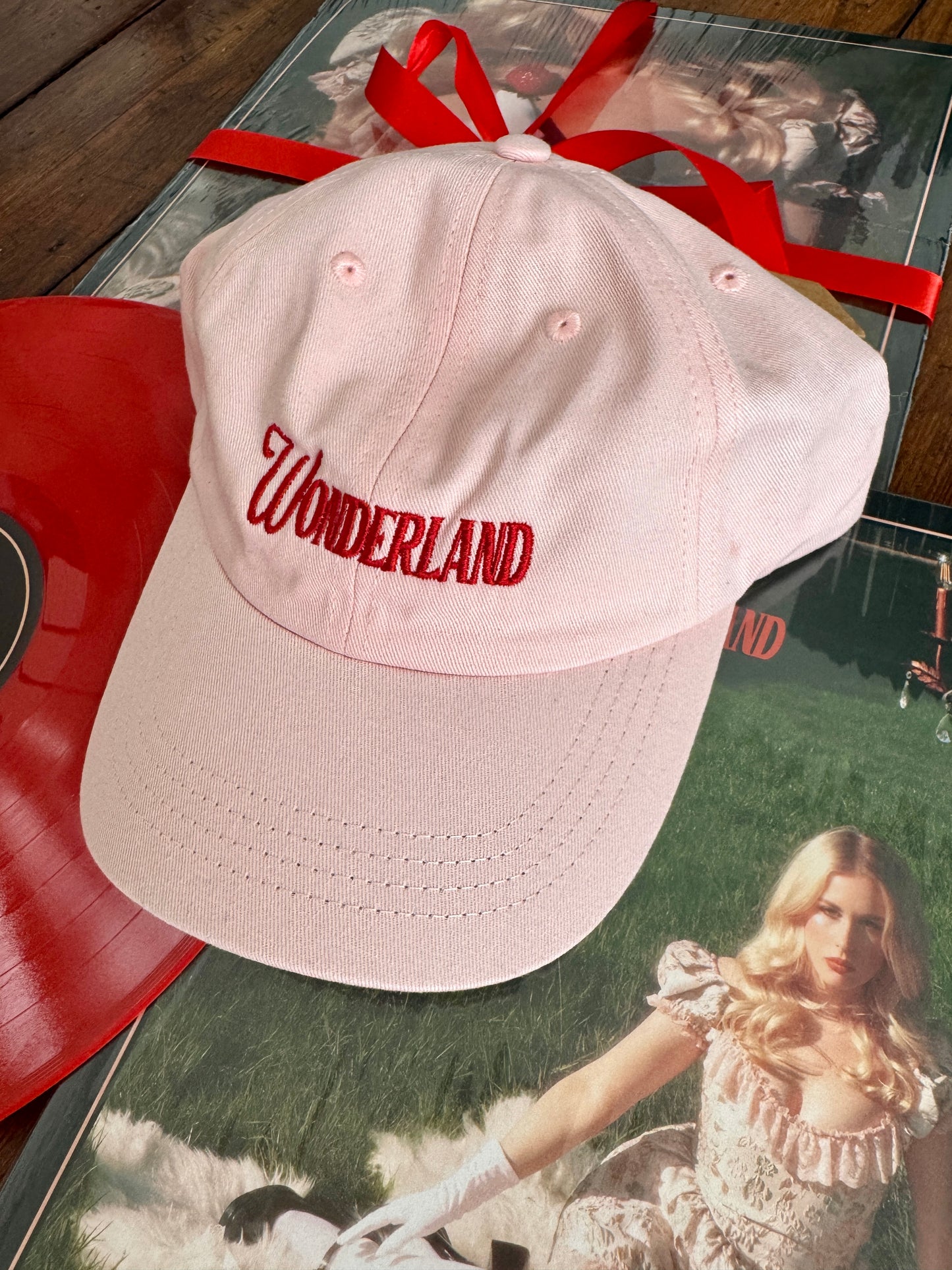 WONDERLAND BABY PINK HAT