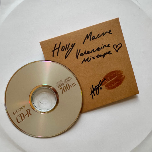 LIMITED VALENTINE MIXTAPE - signed and kissed